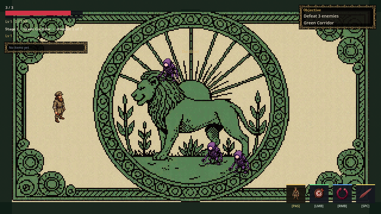 Combat on the green lion plate
